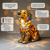 Radiant Spiritual Golden Retriever Companion