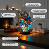 Mesmerizing Wolf-Design Night Light