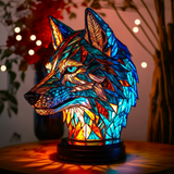 Mesmerizing Wolf-Design Night Light