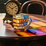 One-of-a-Kind 3D Happiness Mug for Book Enthusiasts