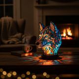 Mesmerizing Wolf-Design Night Light
