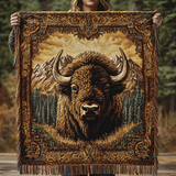 Aisha - Quilted Blanket Bison Charm