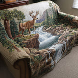 Alena - Quilted Sofa Cover Pattern Forest