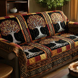 Alessandra - Quilted Sofa Cover Tree of Life