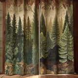 Anabel - Quilted Curtains - Evergreen Path
