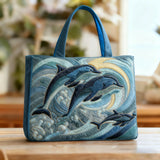 Handcrafted Ocean Dolphin Bag