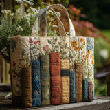 Handcrafted Quilted Bag - Perfect for Books and Blooms