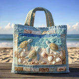 Handcrafted Quilted Bag - Sea Turtle Design