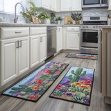 Caitlin - 2-Piece Kitchen Mat Set - Desert Landscape