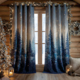 Casey - Quilted Curtains - Woodland Serenity