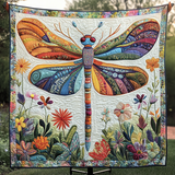 Della - Quilted Blanket - Serene Wings
