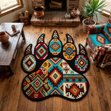 Faith - Shaped Area Rug - Tribal Paw