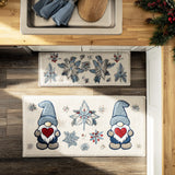 Helena - 2-Piece Kitchen Mat Set - Festive Christmas