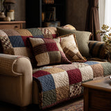 Jemma - Quilted Sofa Cover Pattern Autumn