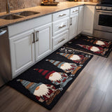 Jocelyn - 2-Piece Kitchen Mat Set - Christmas Carols