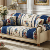 Katharine - Quilted Sofa Cover in American Style