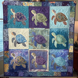 Lenora - Quilted Blanket - Coastal Bliss