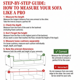 Neva - Quilted Sofa Cover Pattern Winter