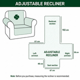 Lilyana - Quilted Sofa Cover Landscape Forest Serene
