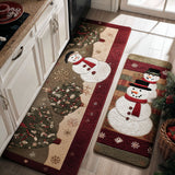Mariam - 2-Piece Kitchen Mat Set - Winter Cheer