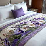 Pandora - Quilted Bed Runner - Soft Spring Embrace