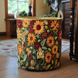 Quilted Laundry Basket - Amber Meadow