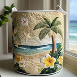 Quilted Laundry Basket - Island Shine