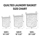 Quilted Laundry Basket - Sea Turtle