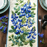 Quilted Table Runner - Lupine Serenade