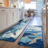 Ripley - 2-Piece Kitchen Mat Set - Calm Sea