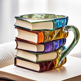 Artisan Aurora 3D Mug with Book Design