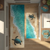 Taylor - 2-Piece Kitchen Mat Set - Riding the Waves
