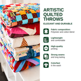 Halle - Quilted Blanket - Pony Patchwork