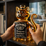 Cat-Themed Whiskey Carafe