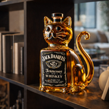 Cat-Themed Whiskey Carafe