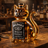 Cat-Themed Whiskey Carafe