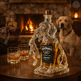 Dog-Themed Whiskey Carafe