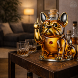 Dog-Themed Whiskey Carafe