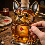Dog-Themed Whiskey Carafe