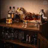 Horse-Themed Whiskey Carafe