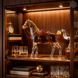 Horse-Themed Whiskey Carafe