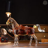 Horse-Themed Whiskey Carafe