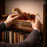 Horse-Themed Whiskey Carafe