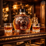 Lion Edition Whiskey Carafe