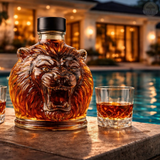 Lion Edition Whiskey Carafe