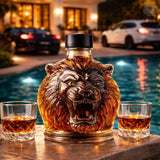 Lion Edition Whiskey Carafe