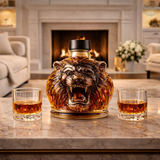 Lion Edition Whiskey Carafe
