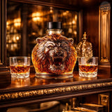 Lion Edition Whiskey Carafe