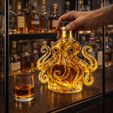 Octopus-Themed Whiskey Carafe