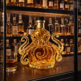 Octopus-Themed Whiskey Carafe